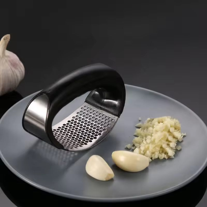 Stainless Steel Garlic Press Rocker | Easy Garlic Crusher