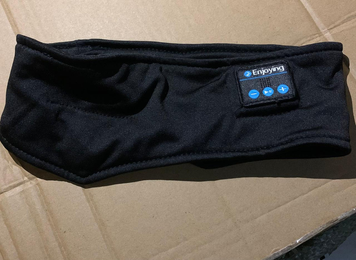 2-in-1 Bluetooth Headband with Eye Mask | Wireless Headphones