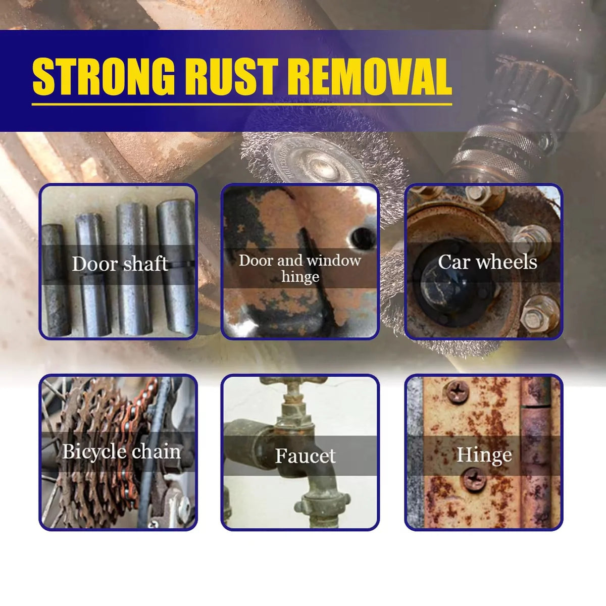 THREE GUYS Anti-Rust Spray 250ml | Rust Remover