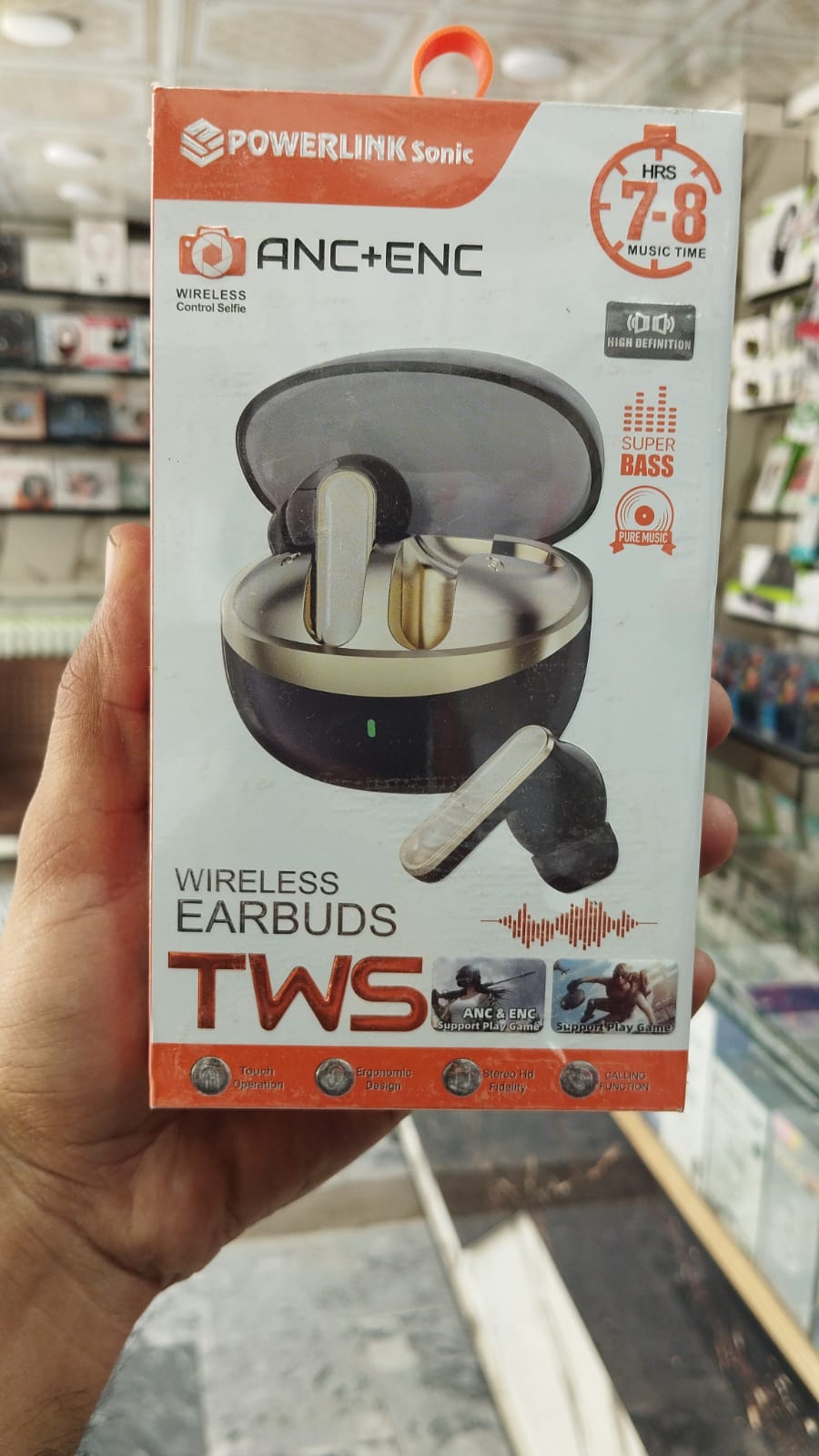 Powerlink Sonic TWS Earbuds | ANC & ENC Wireless Earbuds