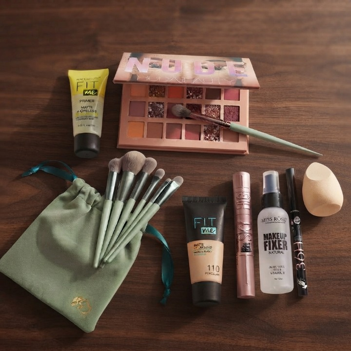 9 Pcs Make-Up Deal | Complete Everyday Beauty Essentials Set