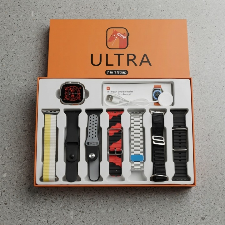 7-in-1 Ultra Smart Watch | Premium Smartwatch for Men & Women