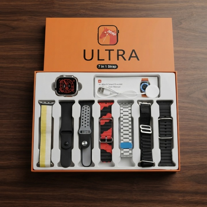 7-in-1 Ultra Smart Watch | Premium Smartwatch for Men & Women
