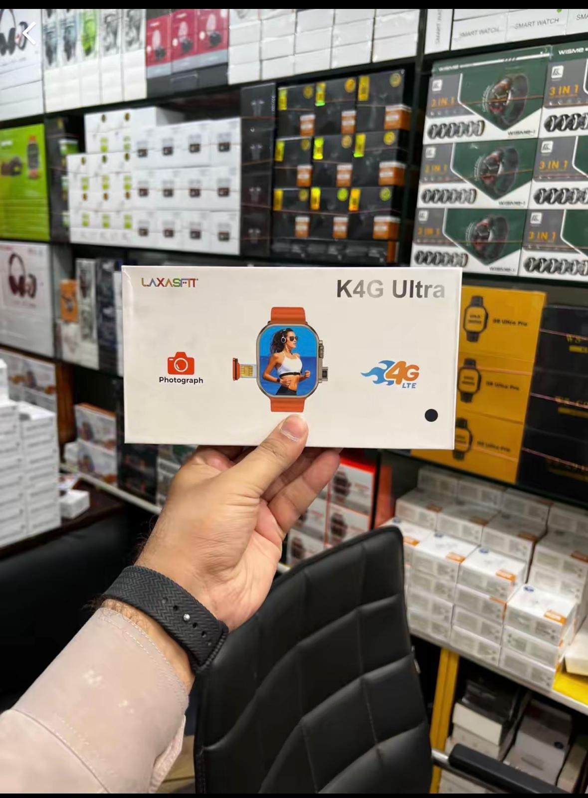 Laxasfit K4G Ultra Smartwatch | Smart Tracking & Lifestyle