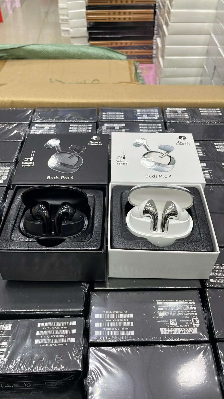 Buds Pro 4 Wireless Bluetooth Earbuds | Voice Changer & Volume Control
