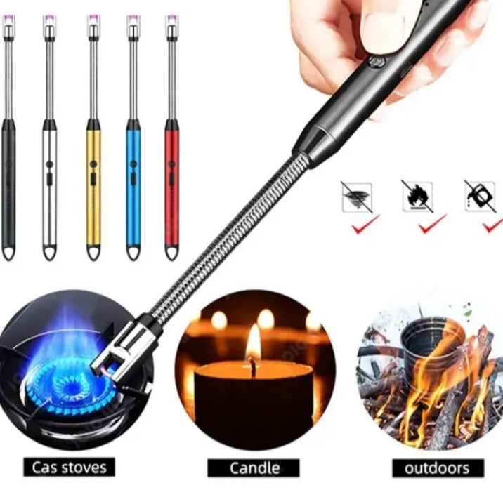 Rechargeable USB Arc Lighter | Metal Electric Kitchen Lighter