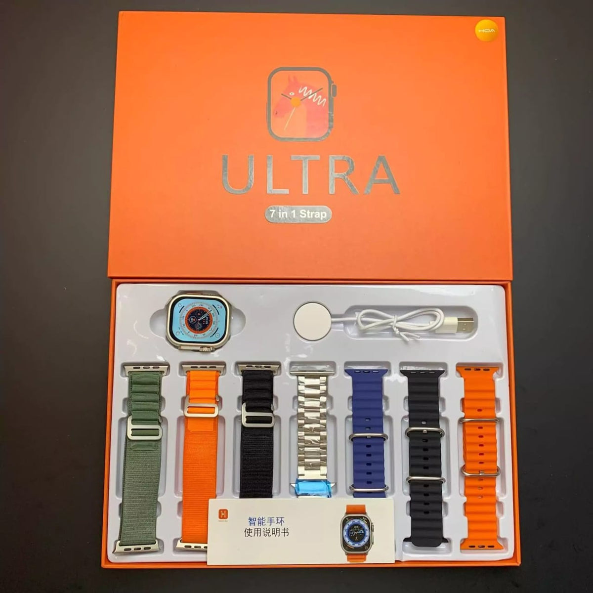 7-in-1 Ultra Smart Watch | Premium Smartwatch for Men & Women