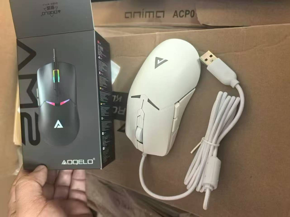 AQELO AM 2 Wired RGB Gaming Mouse | Ergonomic Design