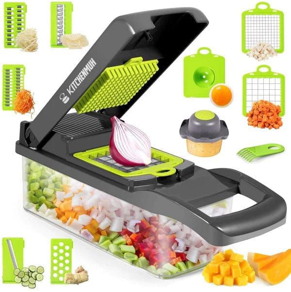 Multi-function Vegetable Cutter & Slicer with Storage Container | Kitchen Tool