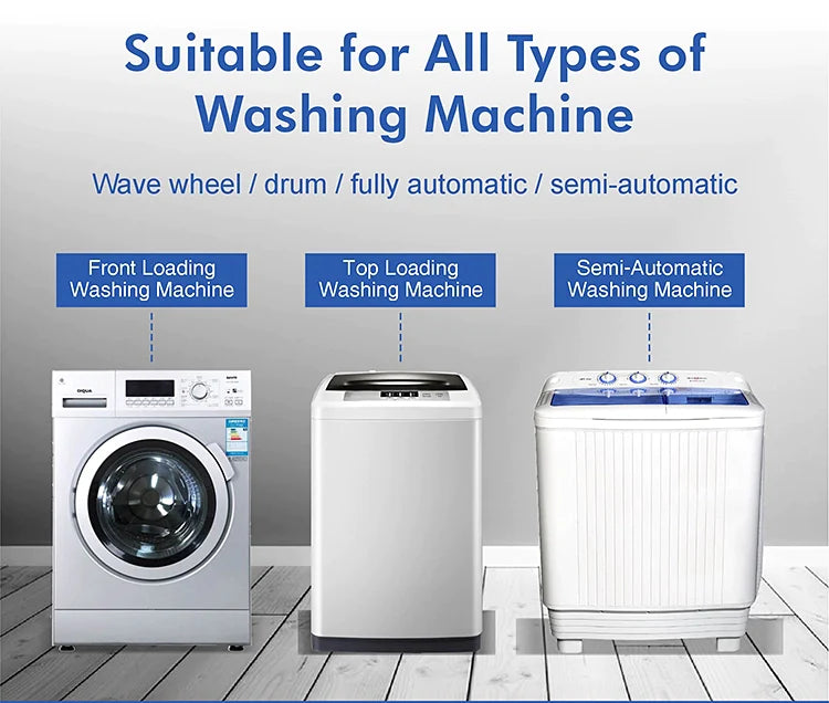 Washing Machine Cleaner Tablets 12 Pack | Deep Cleaning & Deodorizing