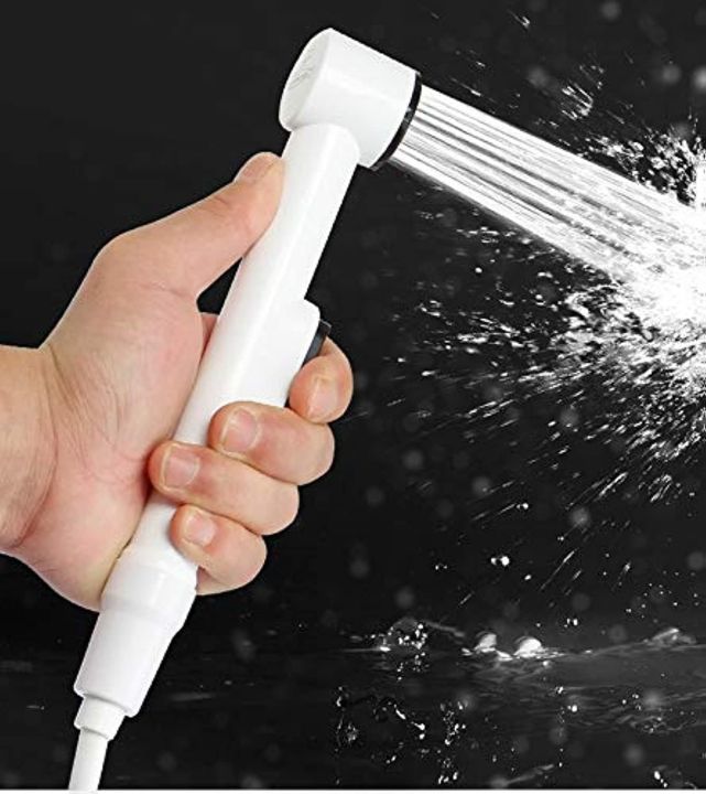White Plastic Bidet Shower Set | Handheld Bathroom Shattaf