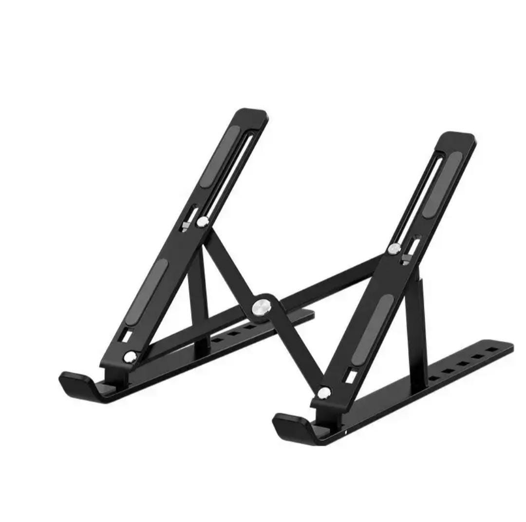 Portable Foldable Aluminium Laptop Stand | Black