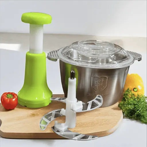 FALARI 2L Vegetable Grater & Chopper | Hand-Pushing Kitchen Tool