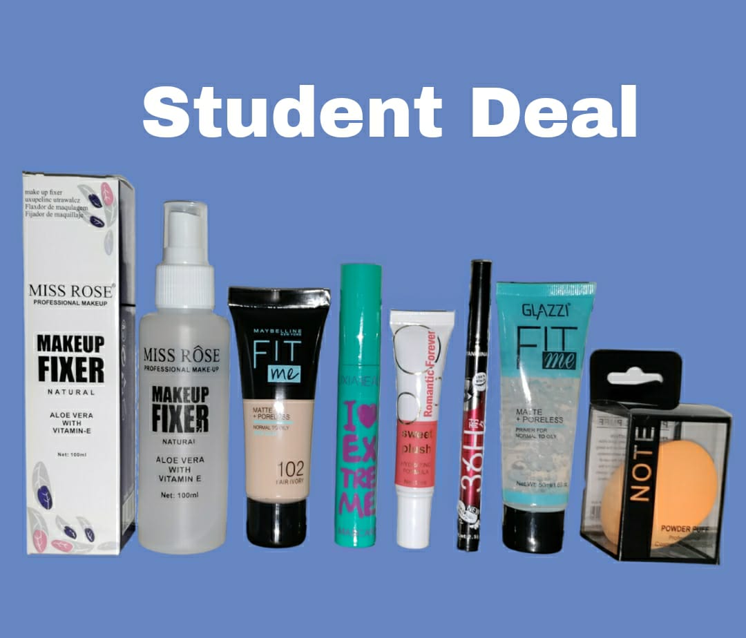 7-in-1 Student Makeup Deal | Beginner Makeup & Beauty Set