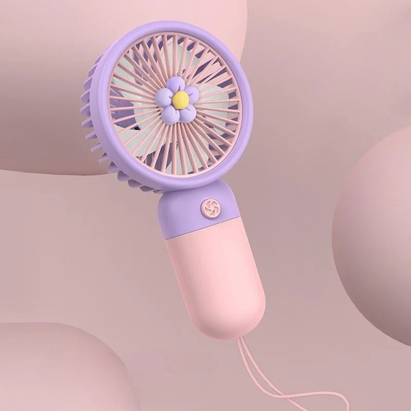 Mini Portable USB Fan| Cute Handheld & Desktop Cooling Fan