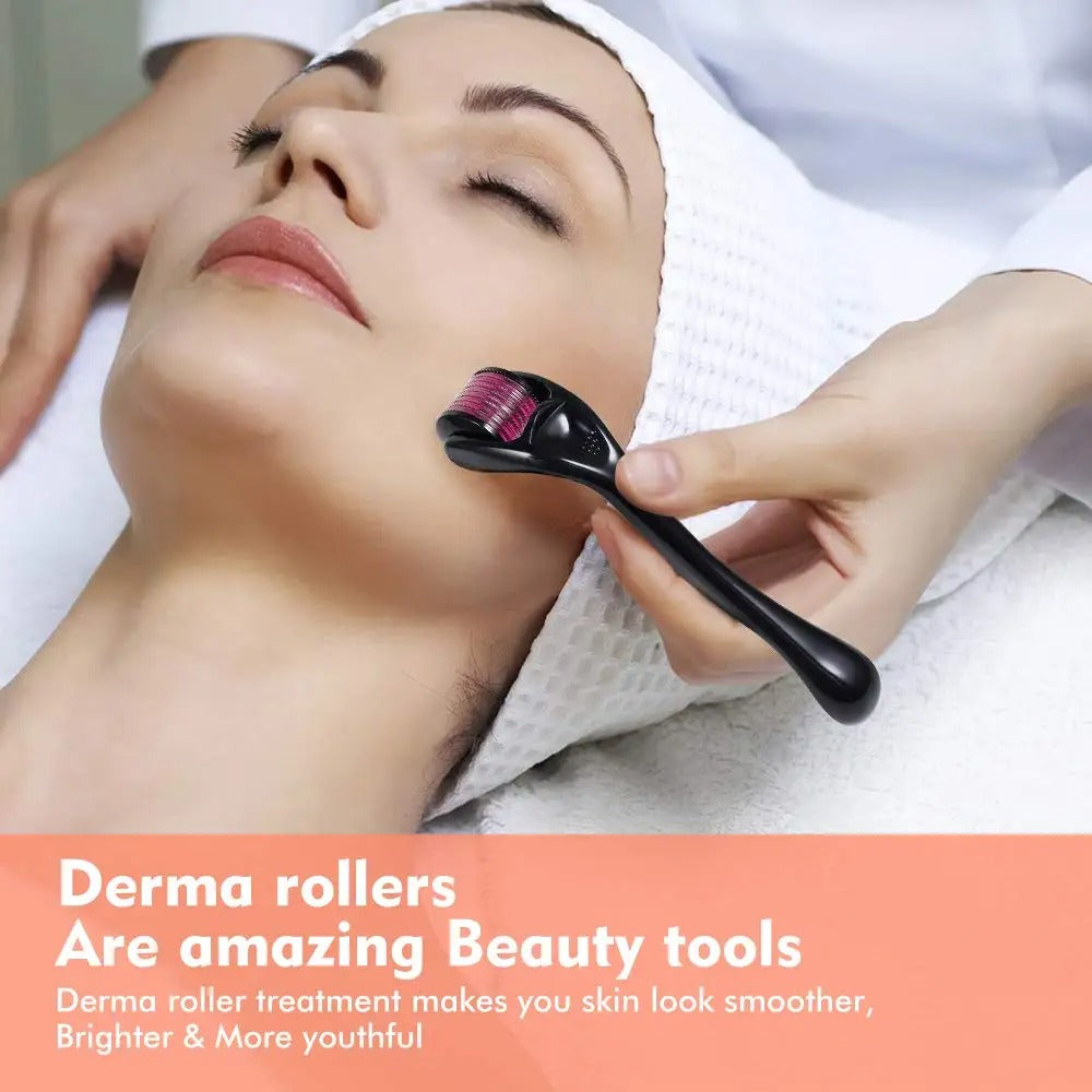 540 Needles Derma Roller for Skin, Beard & Hair Care | Nexora Deals