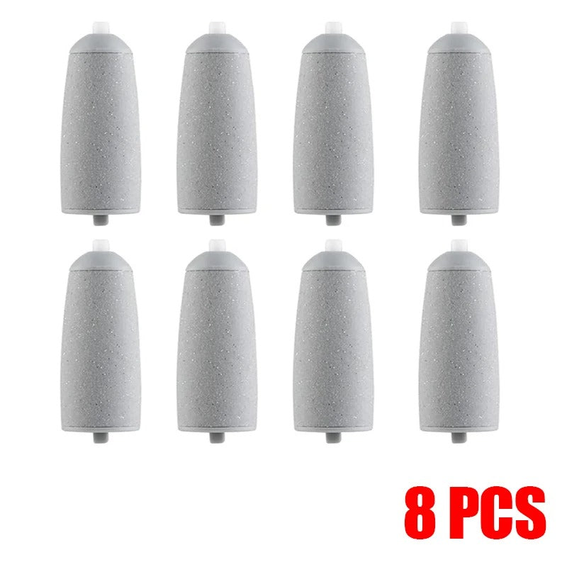 8Pcs Foot Scrub Roller Replacement Heads | Pedicure Refill Rollers