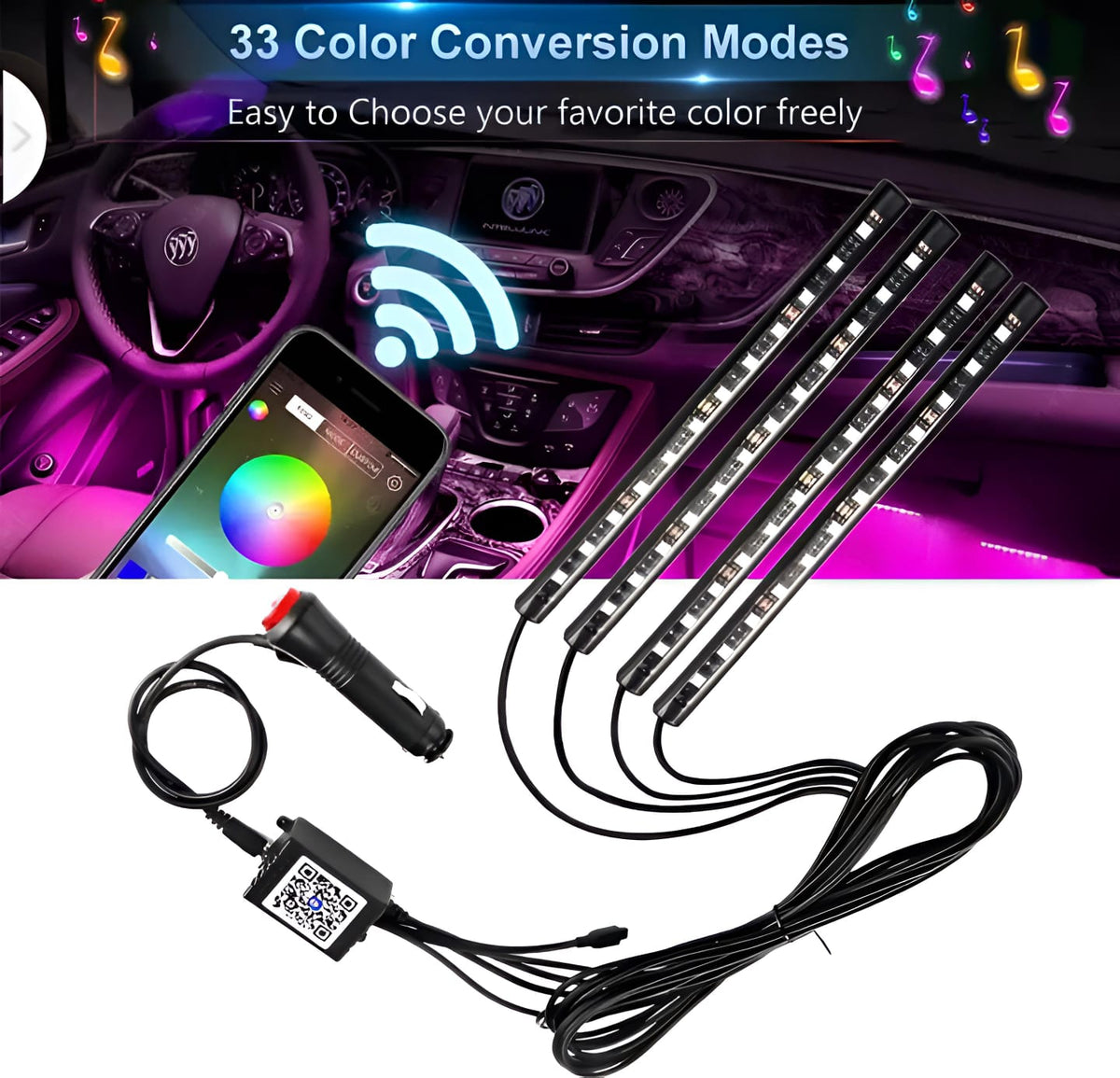 G63 RGB Bluetooth Speaker | 4-in-1 Desk Lamp & Wireless Charger