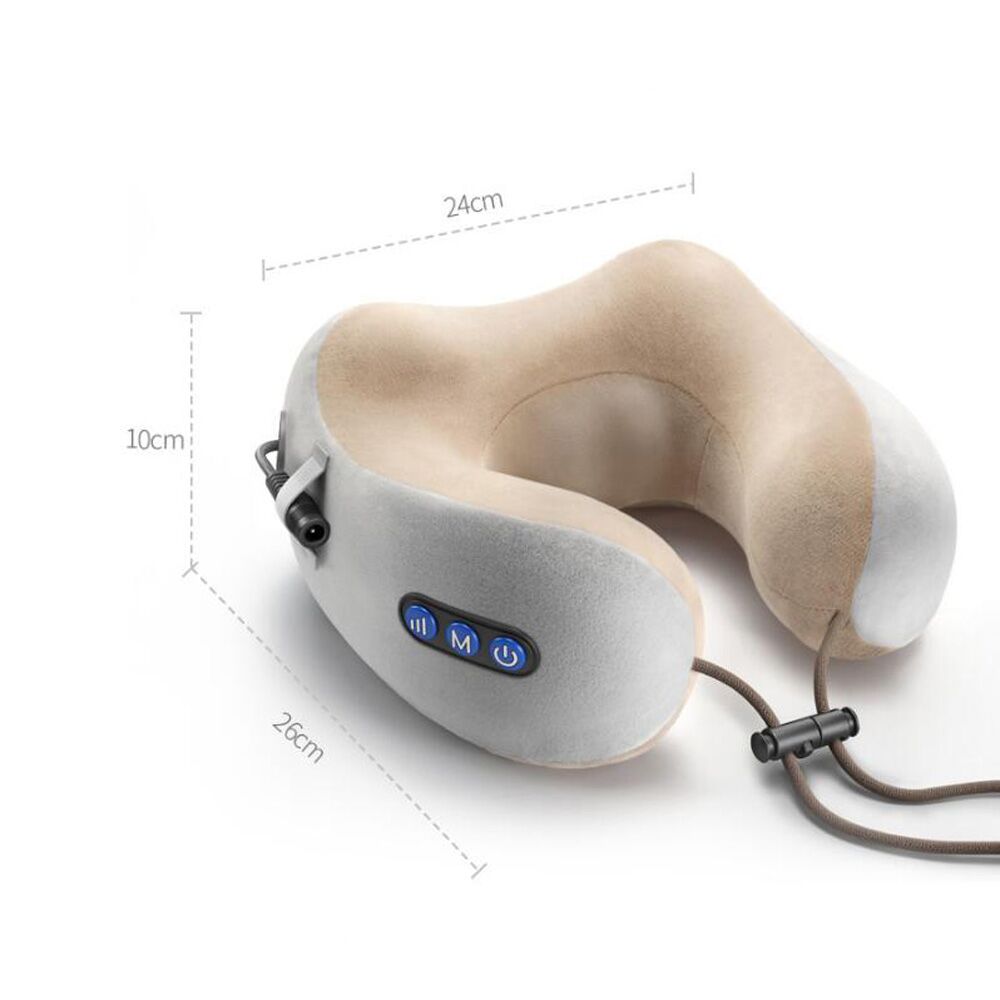 Jinserta Neck Cushion Massager | USB Charging Massage Pillow