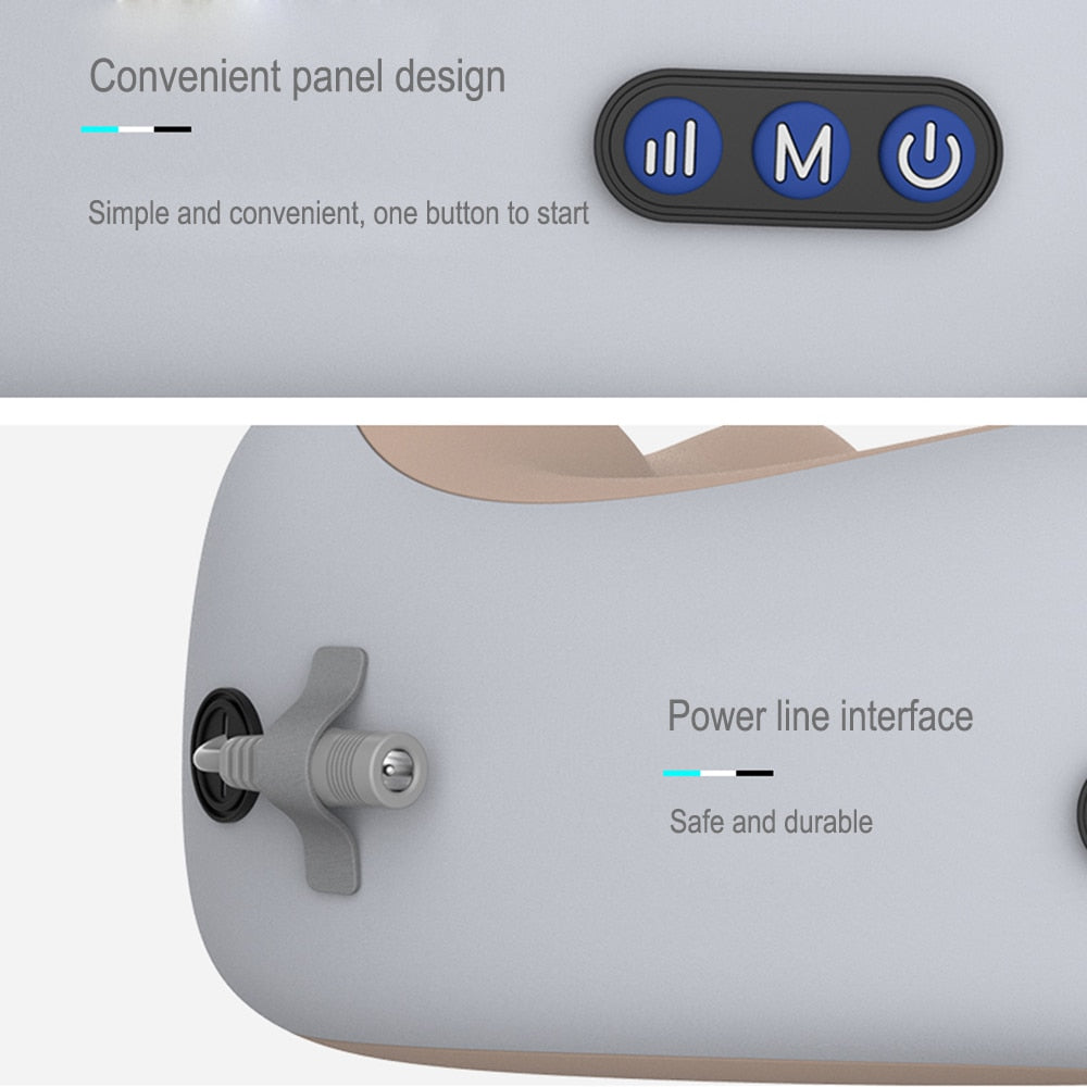 Jinserta Neck Cushion Massager | USB Charging Massage Pillow