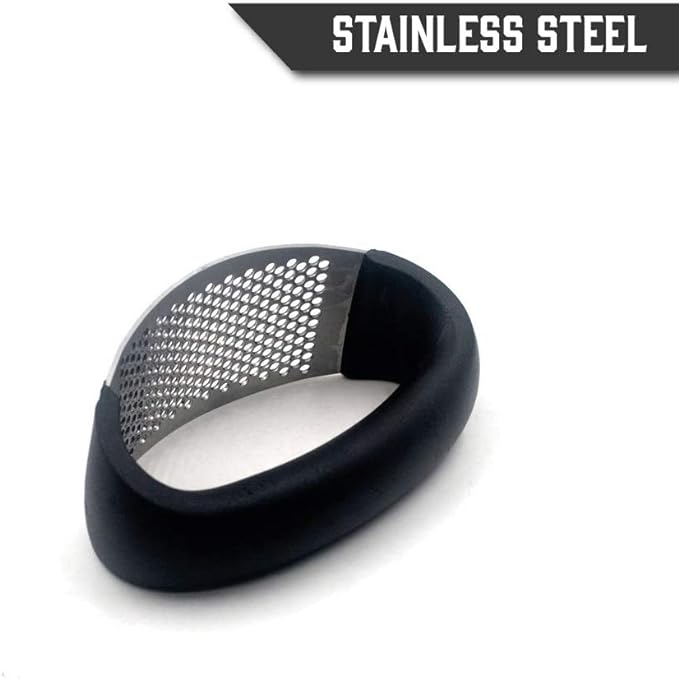 Stainless Steel Garlic Press Rocker | Easy Garlic Crusher