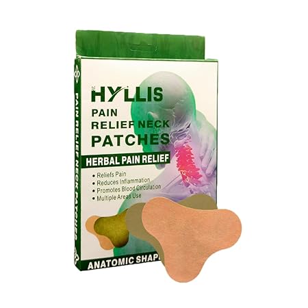 HYLLIS Neck Pain Relief Patches 10 Pcs | Neck &amp; Back Comfort