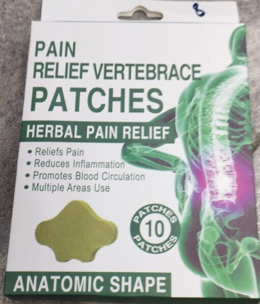 HYLLIS Neck Pain Relief Patches 10 Pcs | Neck &amp; Back Comfort
