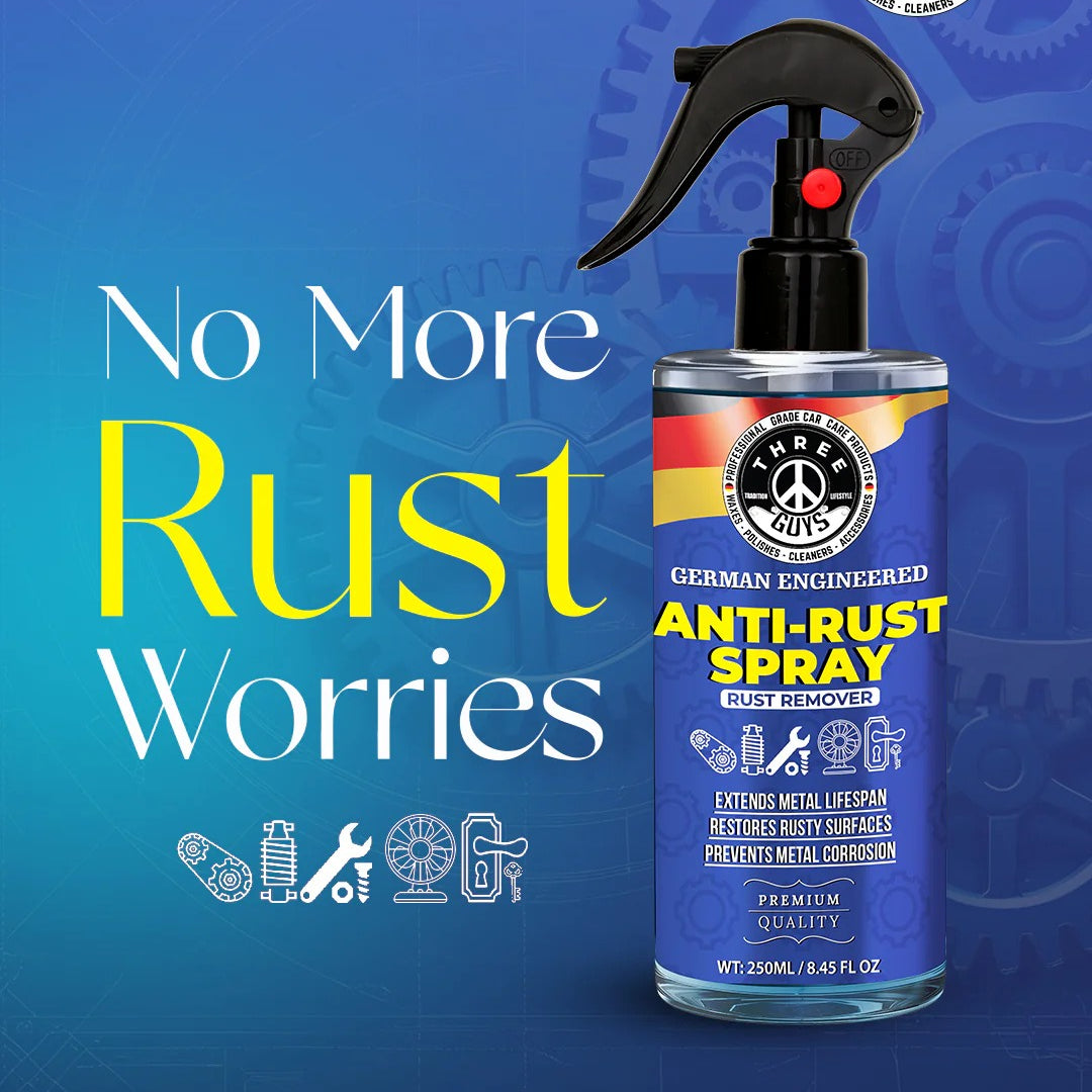 THREE GUYS Anti-Rust Spray 250ml | Rust Remover