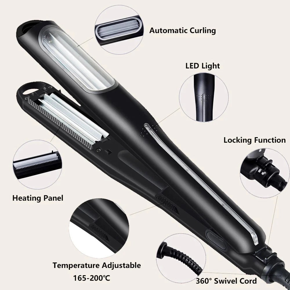 Automatic Hair Curler for Women | Easy Corn Plate Curling Iron