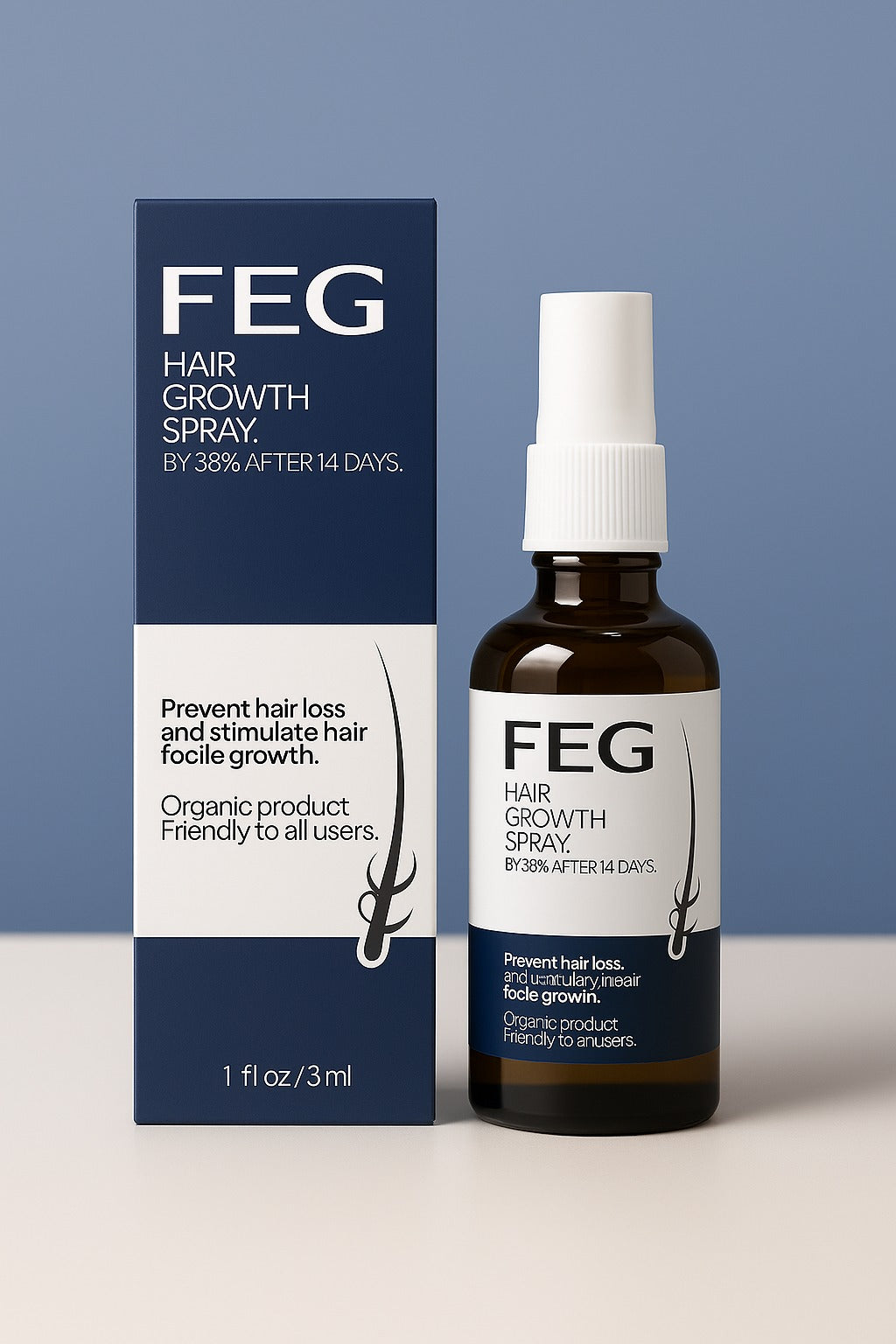 FEG Plus Hair Growth Spray 35ml | Hair Care Scalp Spray