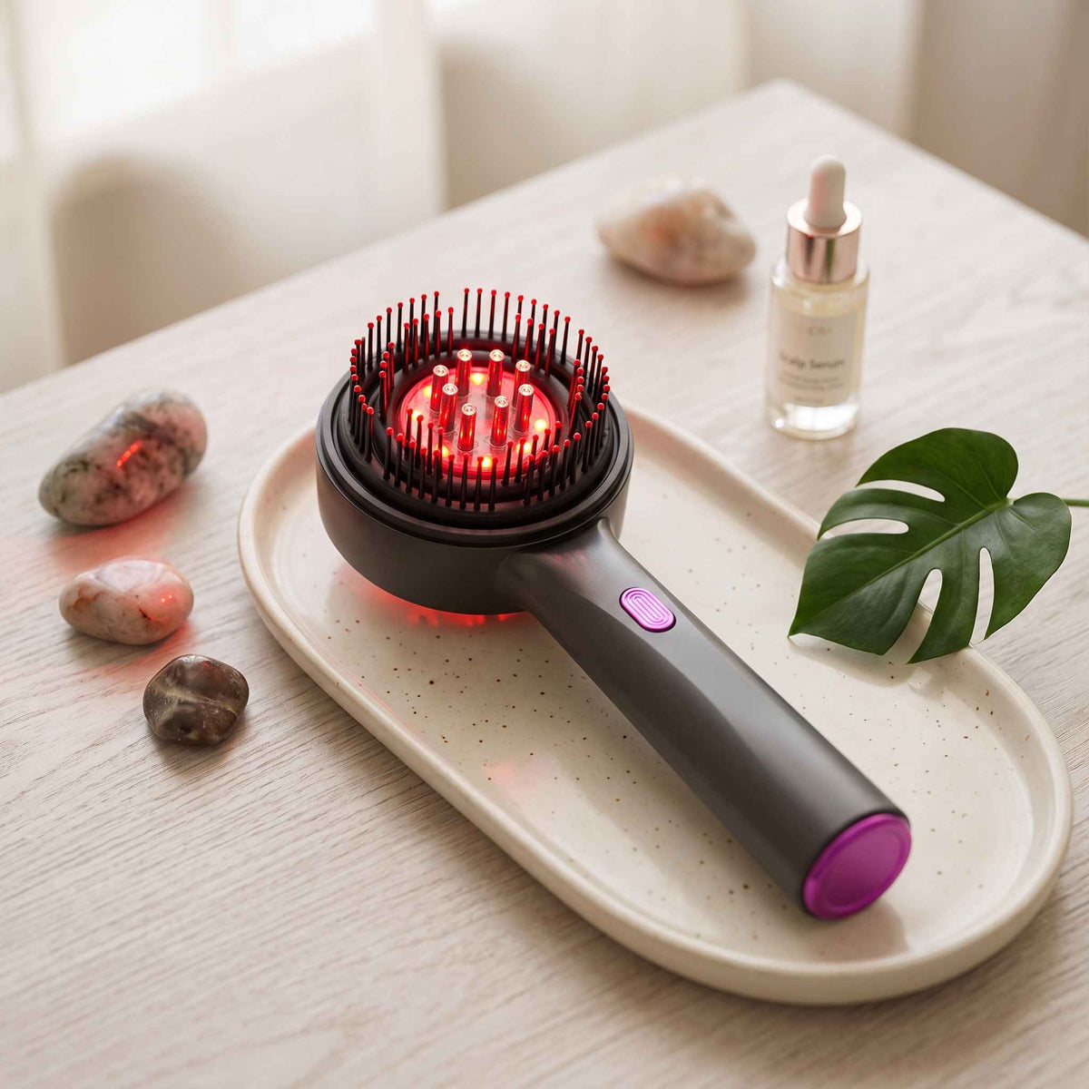 Laser Hair Growth & Scalp Massage Brush | Scalp Care & Hair Wellness Tool