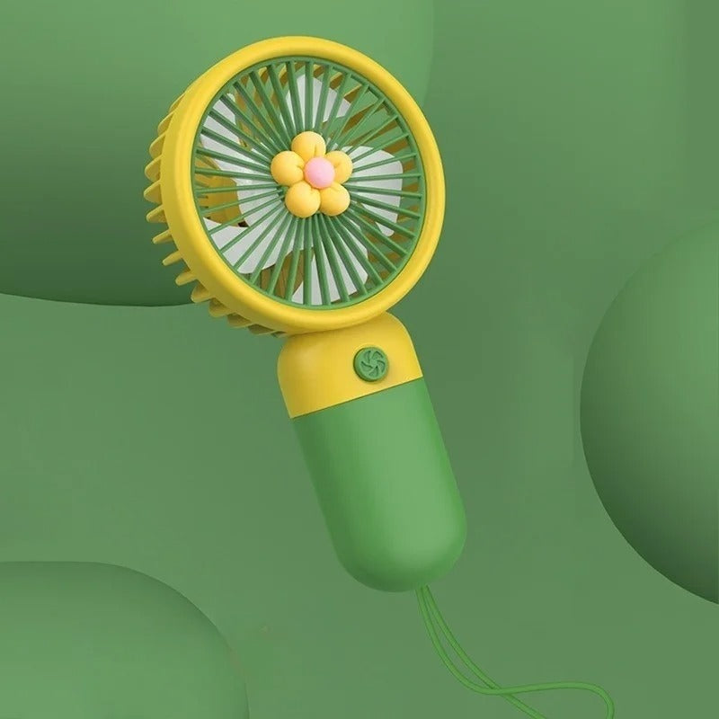 Mini Portable USB Fan| Cute Handheld & Desktop Cooling Fan