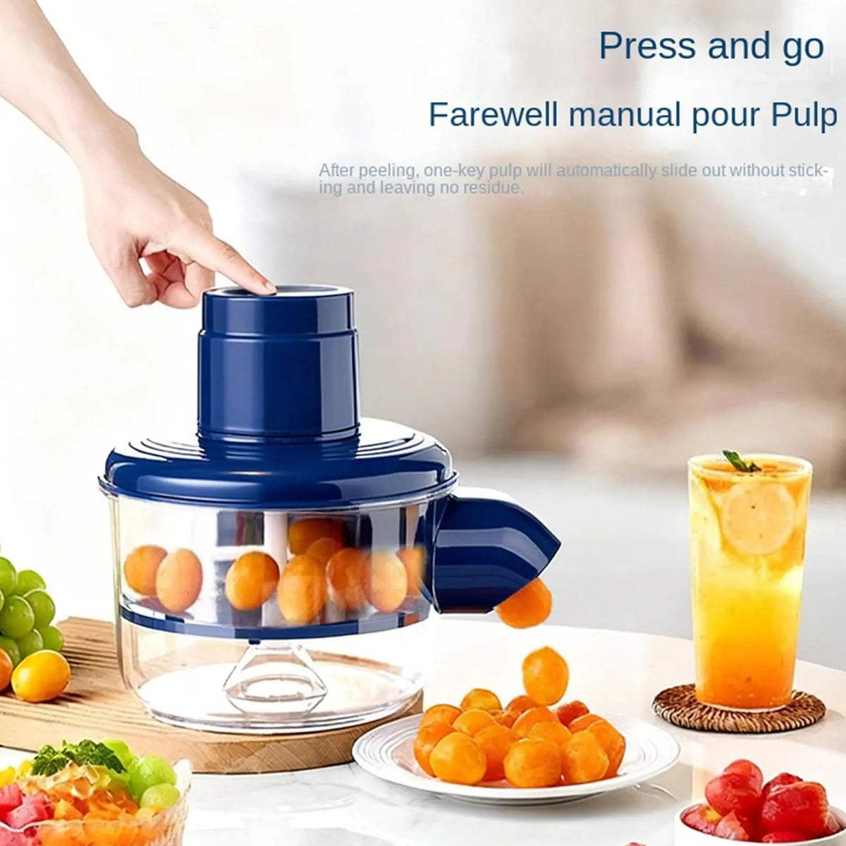Electric Fruit Peeler | Rechargeable Automatic Fruit &amp; Vegetable Peeler