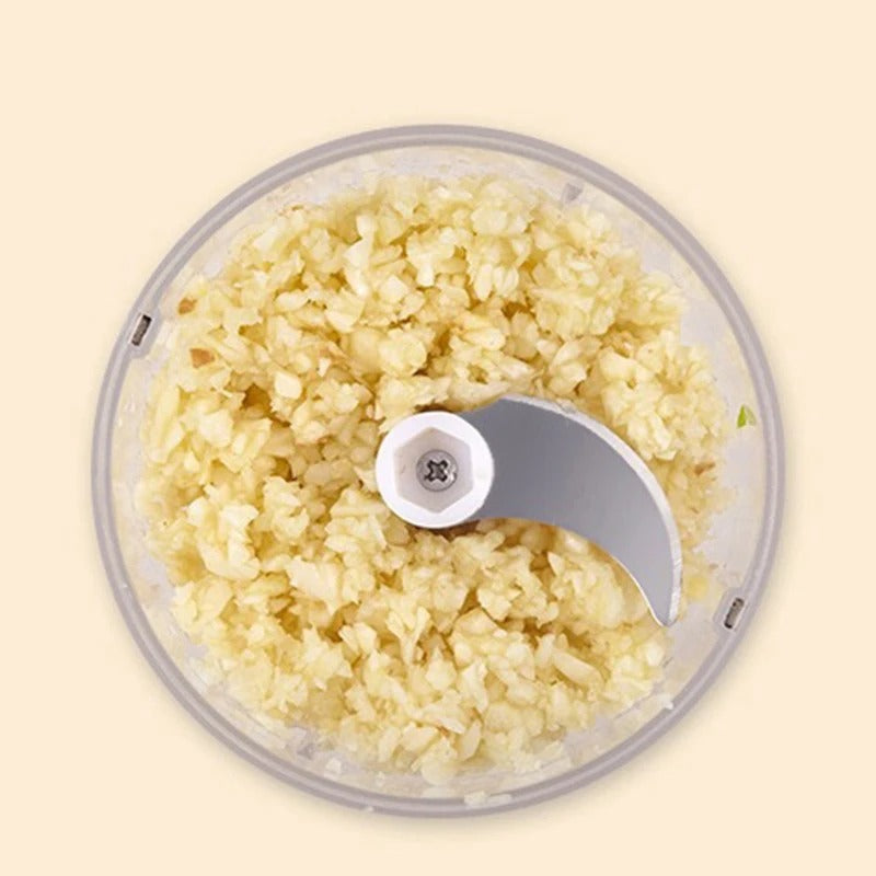 Electric Kitchen Chopper | Mini Garlic, Meat &amp; Vegetable Grinder