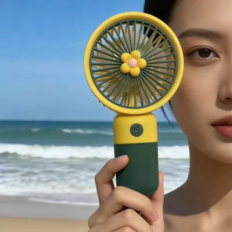 Mini Portable USB Fan| Cute Handheld & Desktop Cooling Fan