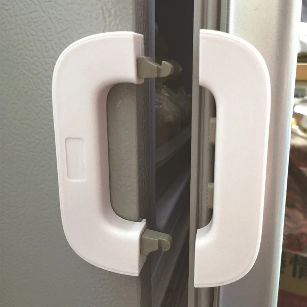 Child Safety Cabinet Locks | Drawer, Refrigerator & Furniture Safety Lock