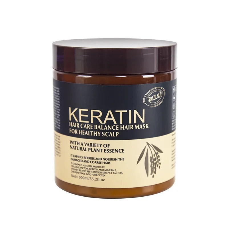 Brazil Nut Collagen Hair Mask | Restorative Hair Care Conditioner