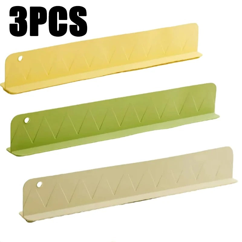 Silicone Sink Splash Guard with Suction Cups | Kitchen Water Dam