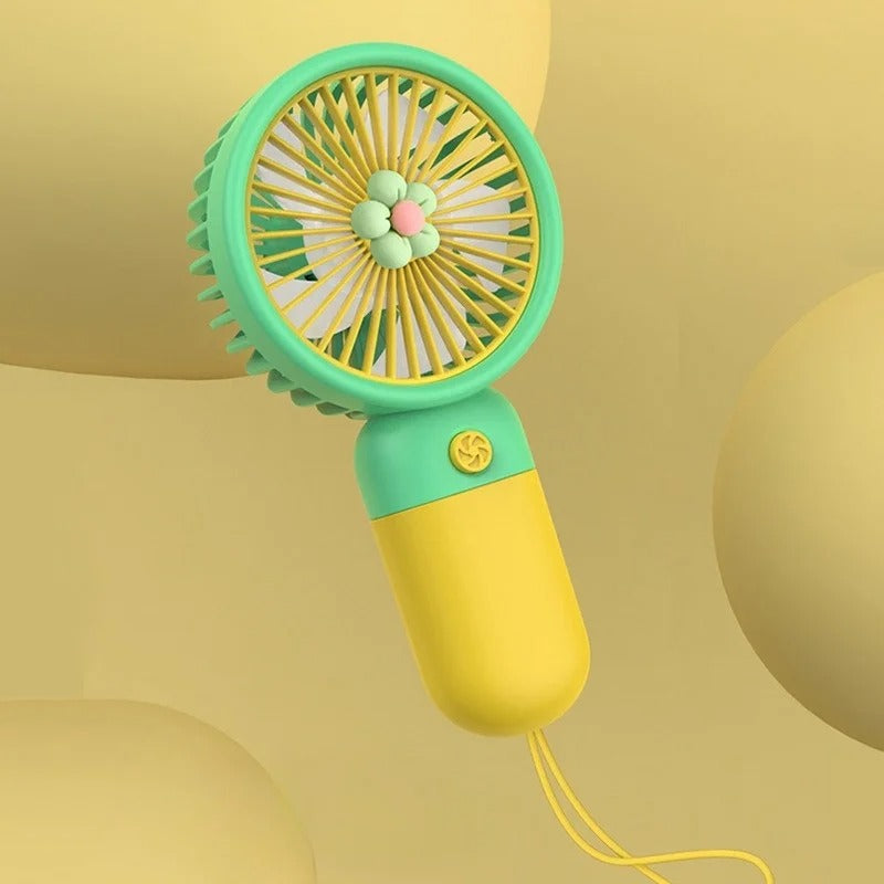 Mini Portable USB Fan| Cute Handheld & Desktop Cooling Fan