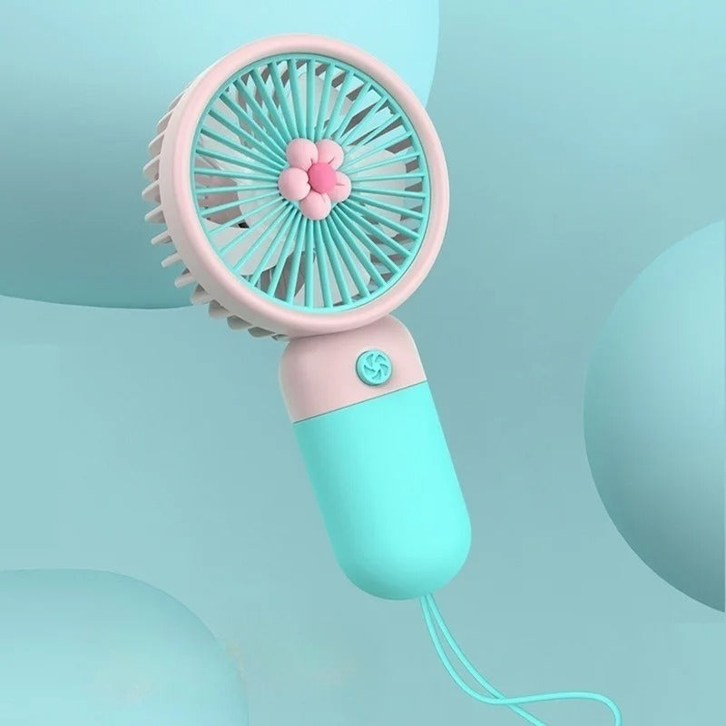 Mini Portable USB Fan| Cute Handheld & Desktop Cooling Fan